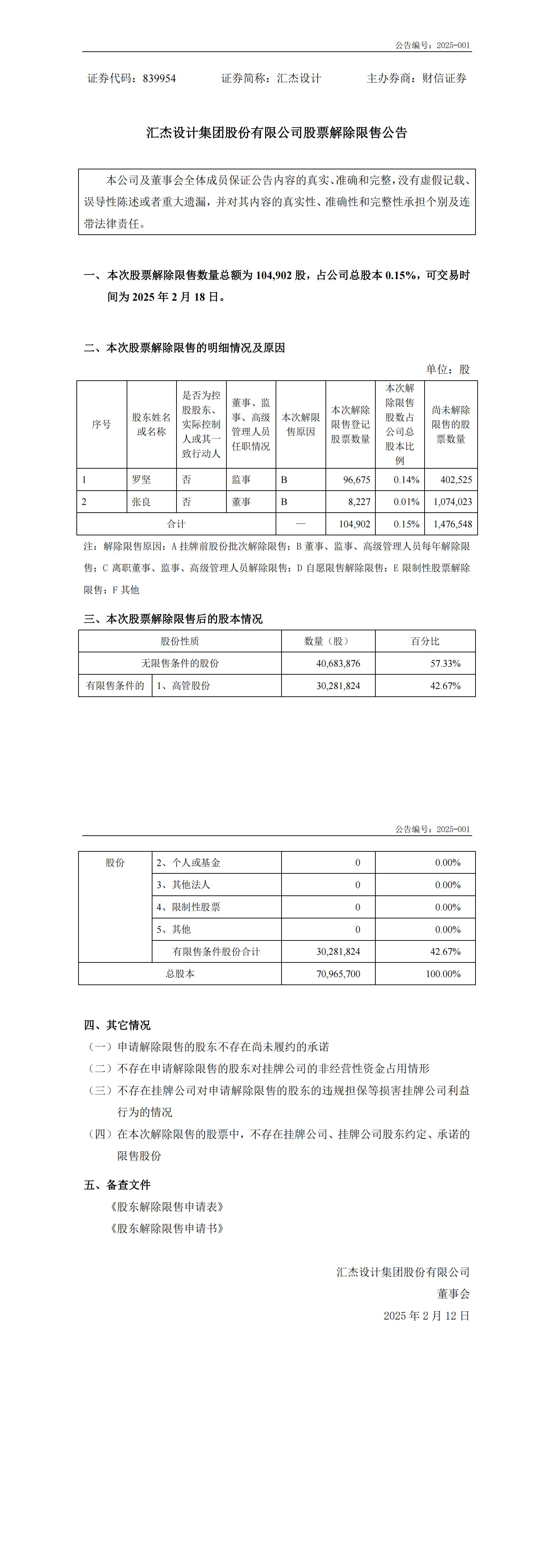 2025-001：839954_股票解除限售公告.jpg